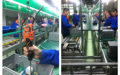 Shenzhen Canroon Electrical Appliances Co., Ltd. linea di produzione in fabbrica